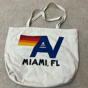 Aviator Nation Miami Canvas Bag